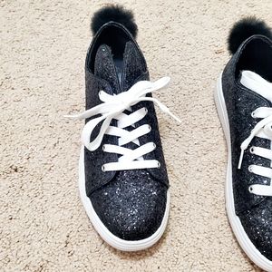 Bunny glitter sneakers